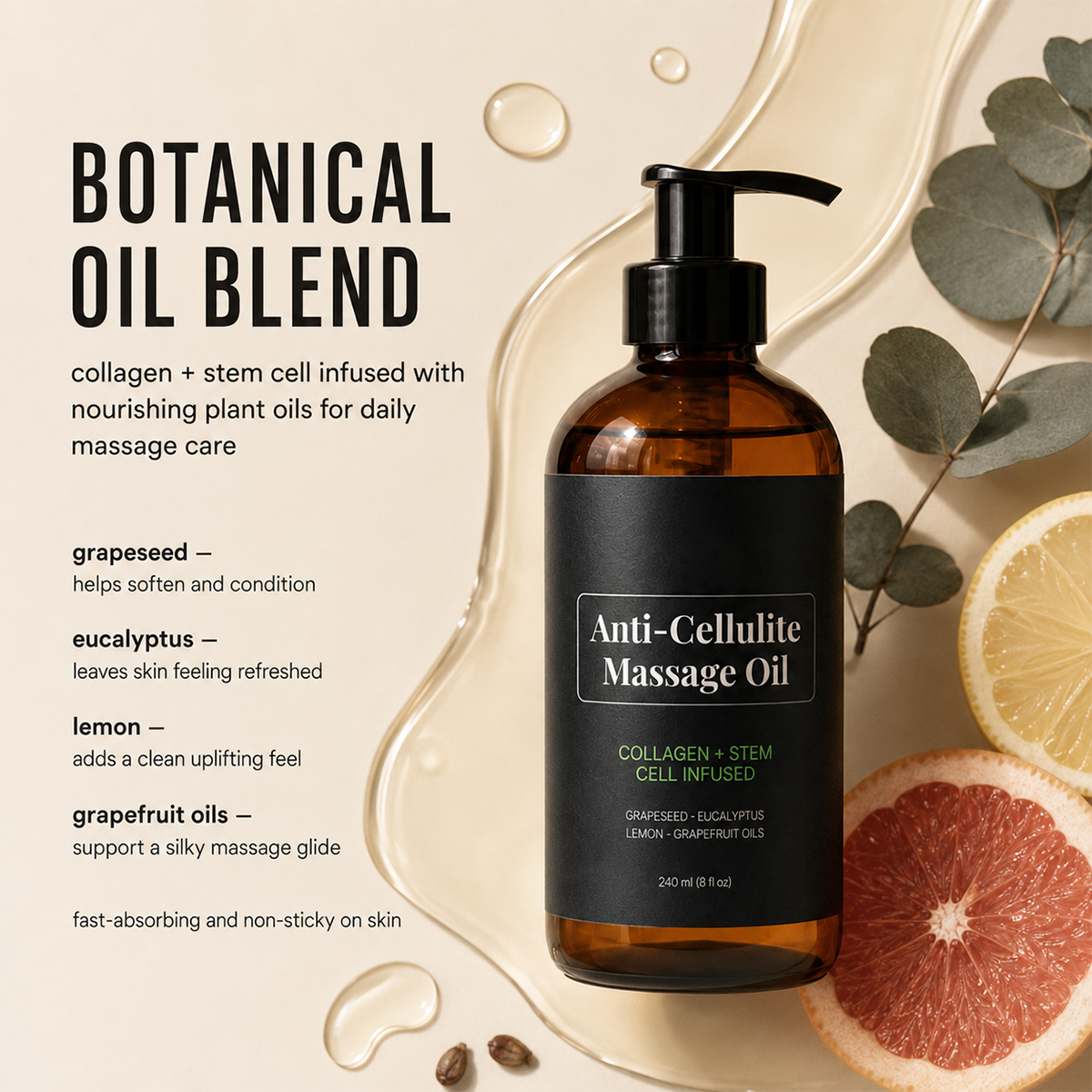 Anti-Cellulite Massage Oil