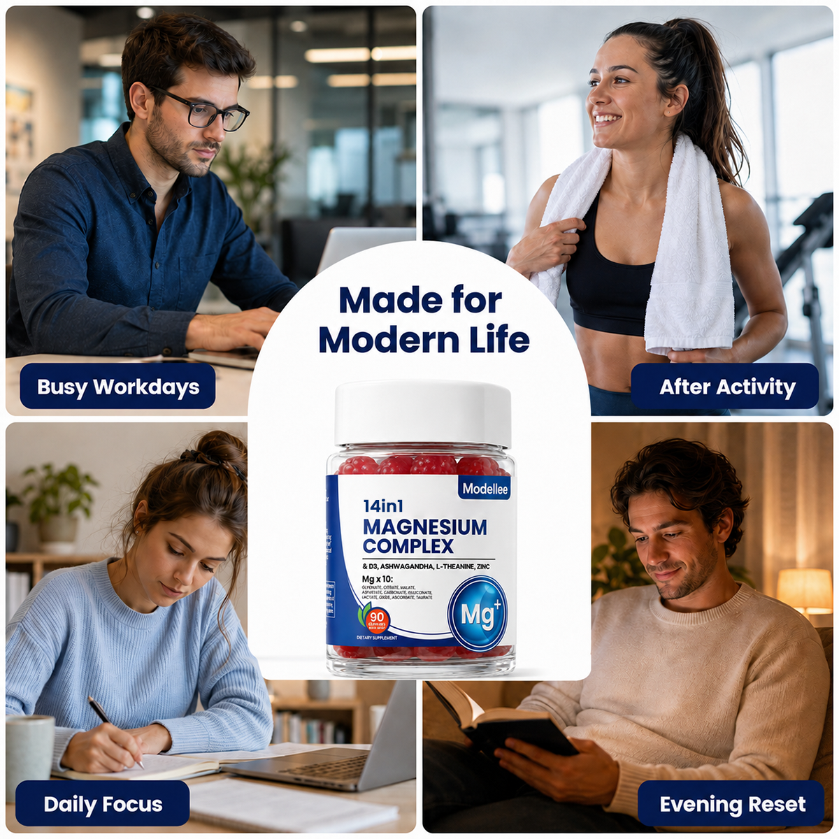 14-in-1 Magnesium Gummies Complex