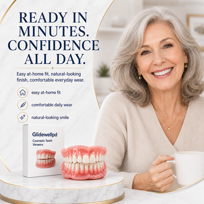 Comfort Full‑Cover Dentures for Senior Women