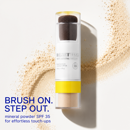 mineral setting powder