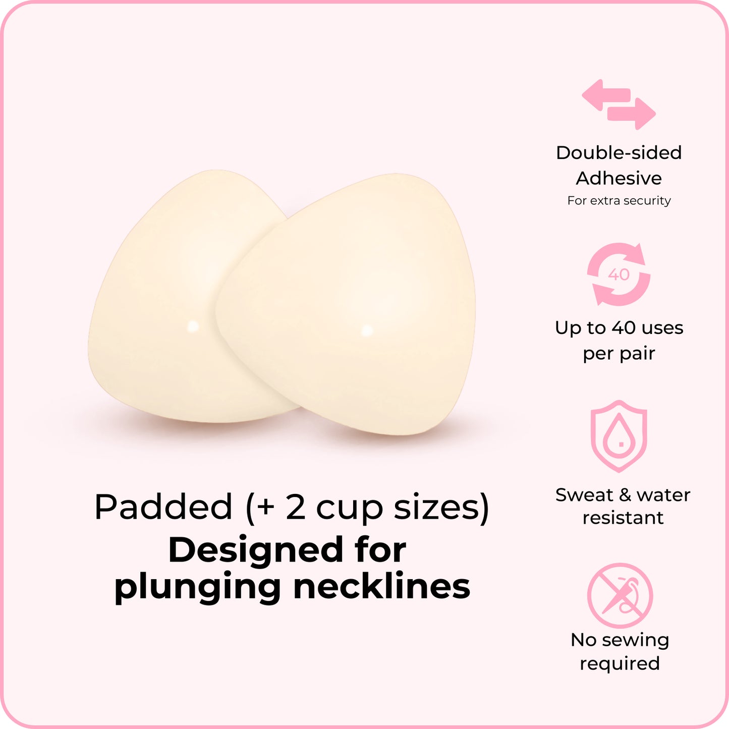 Silicone Invisible Sticky Bra