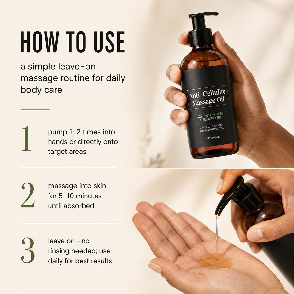 Anti-Cellulite Massage Oil