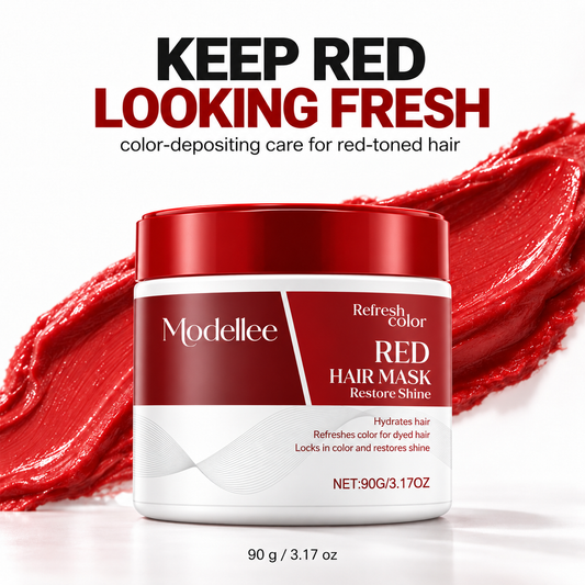 Red Color Depositing Hair Mask