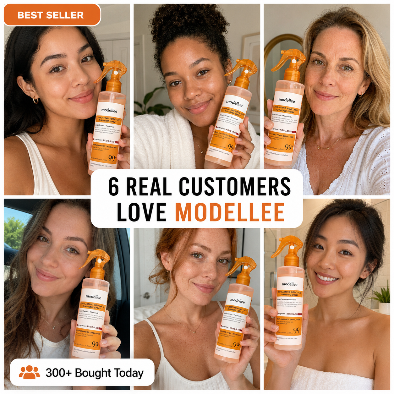 Peeling Shot Keratin Care Kojic Acid Turmeric Spray