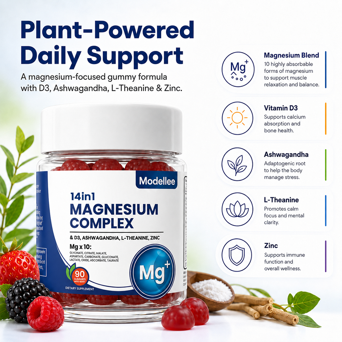 14-in-1 Magnesium Gummies Complex