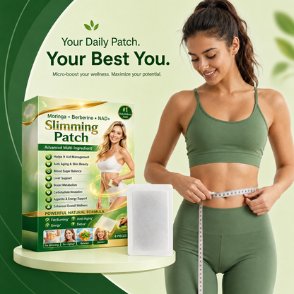 Moringa, Berberine & NAD+ Wellness Patch – Daily Body Care Support