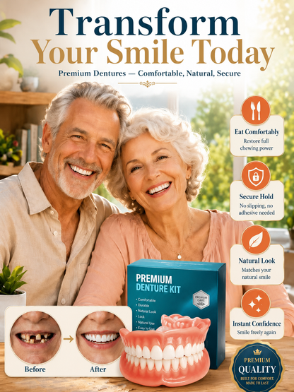 [Epic Upgrade] Premium Full Cover Dentures