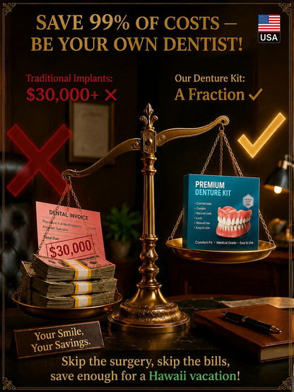 [Epic Upgrade] Premium Full Cover Dentures